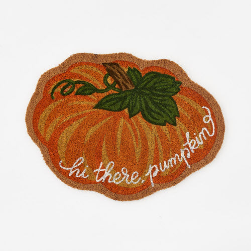 27" Pumpkin Door Mat