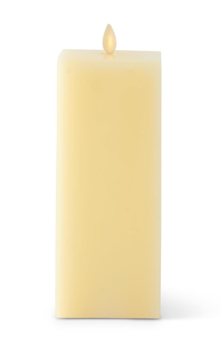 8.5" LUMINARA® Square Candle (Battery Operated)