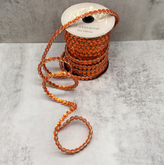 .5" Orange Crown Jewel Ribbon
