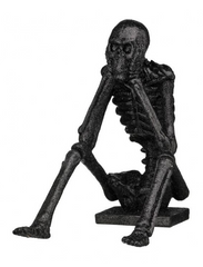 10.5" Glitter Resin Skeleton (Sold Separately)