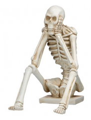 10.5" Glitter Resin Skeleton (Sold Separately)