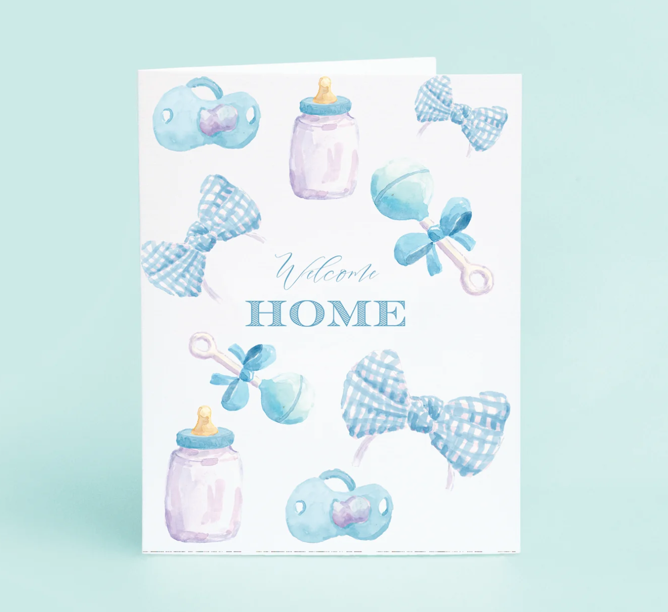 Baby Toys "Welcome Home" Card