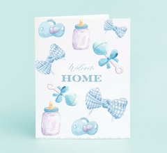 Baby Toys "Welcome Home" Card