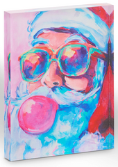 6" Color Pop Santa Ornament (Sold Separately)