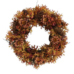 30" Oak Leaf & Sunflower Wreath
