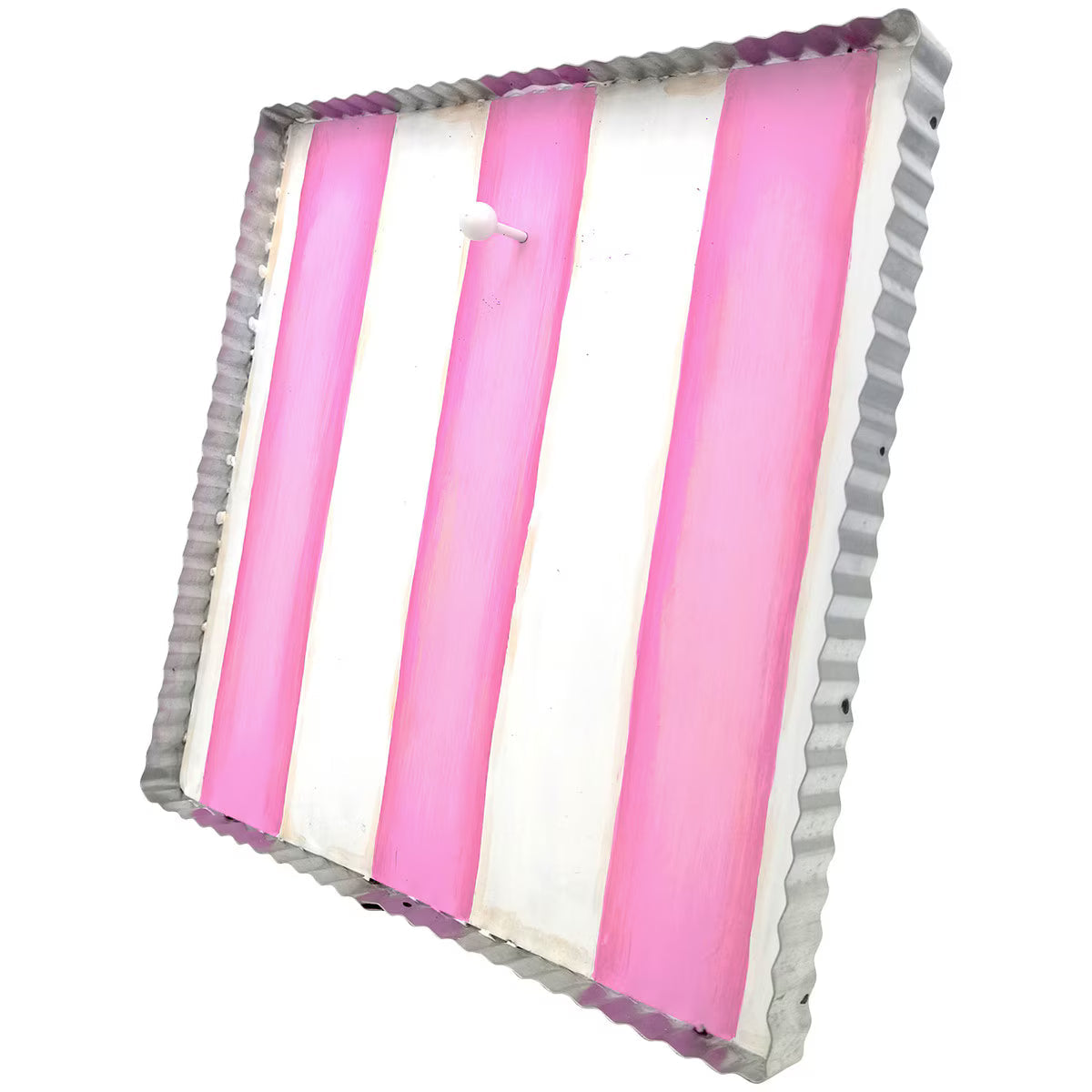 12" Pink & White Display Board