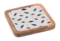 6" Square Halloween Appetizer Plate (Sold Separately)