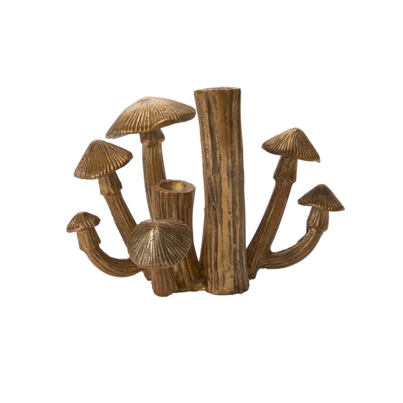 6.25" Clustered Mushroom Budvase