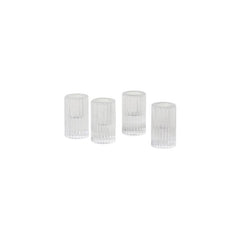2.25" Fluted Glass Candleholder