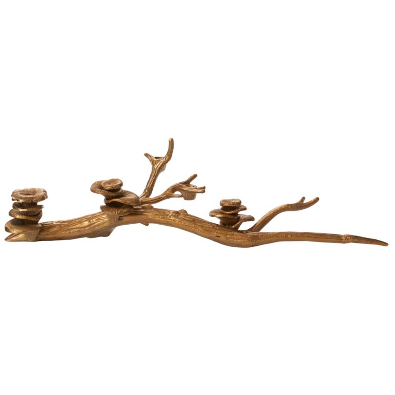 30.5" Oyster Mushroom Candleholder