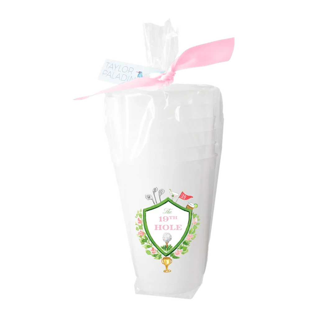 19th Hole Frosted Cups